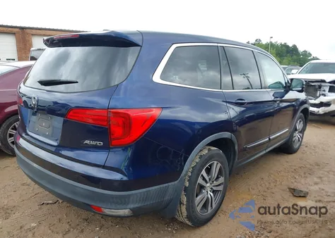 2017 Honda Pilot Ex-L z USA, uszkodzony, nr VIN 5FNYF6H54HB096412